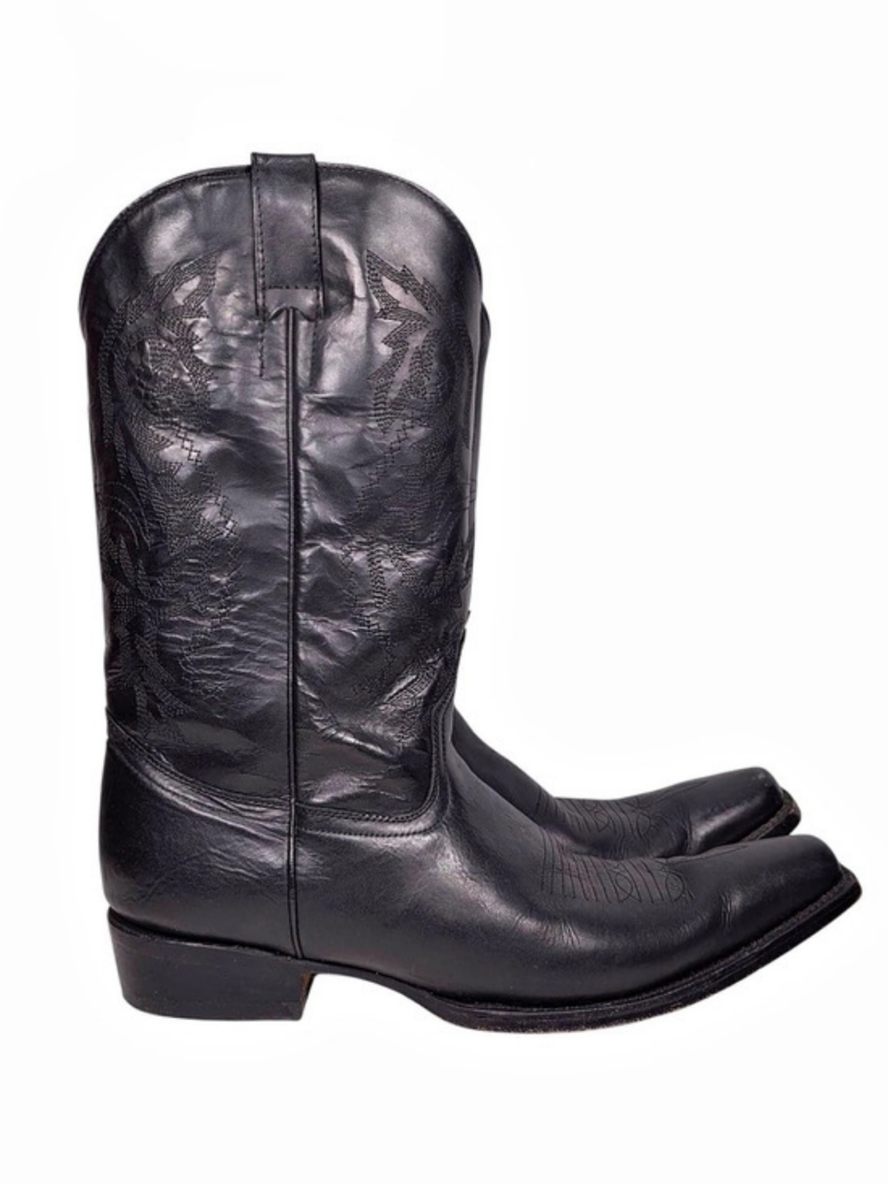 Rio Colorado Cowboy Leather Boots Men's Size 30 MX / 12 US Width EE Western